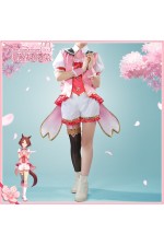 2XXT Cosplay Uma Musume Pretty Derby Sakura Laurel Race Outfit Cosplay Costume